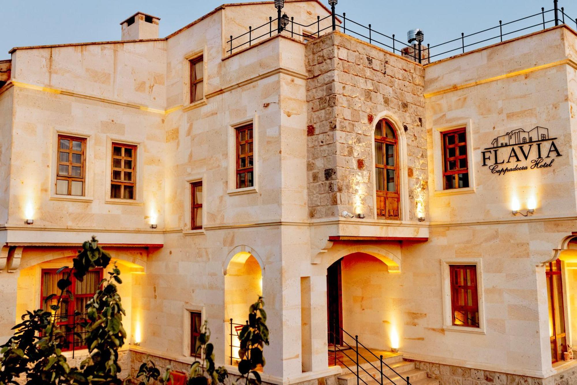 Flavia Cappadocia Hotel Üçhisar Exteriör bild