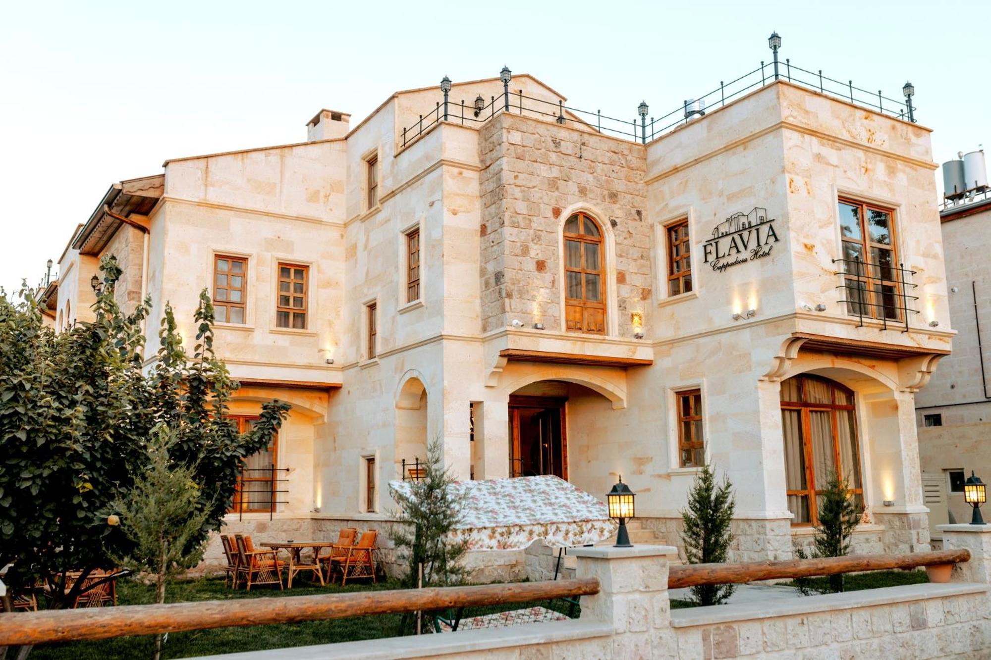 Flavia Cappadocia Hotel Üçhisar Exteriör bild
