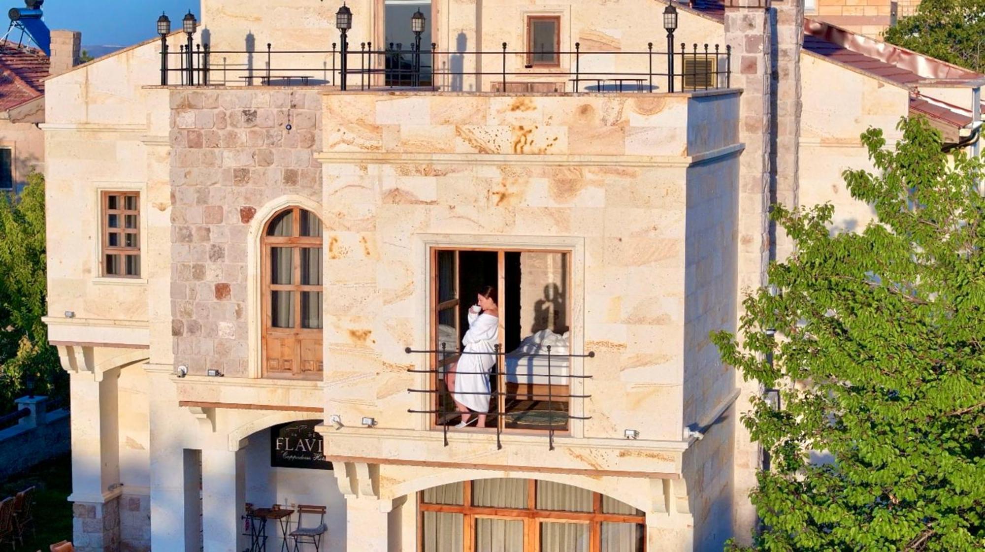 Flavia Cappadocia Hotel Üçhisar Exteriör bild